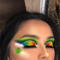 JUANA GONZALEZ 🥀 on Instagram: “Since it’s St. Patrick’s day tomorrow 😋💚💚please tag @norvina and @anastasiabeverlyhills 💚💚💚💚 EYES @anastasiabeverlyhills star power glitter…”