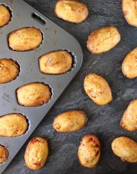 Semi-Dried Tomato Savoury Madeleines