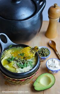 Ajiaco Colombiano (Colombian Chicken and Potato Soup)