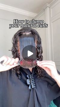 15K likes, 48 comments - curlyvirals on June 24, 2022: "How to clump your natural curls for maximum definition 💙 @sophiemariecurly ➰💖brush clum..."