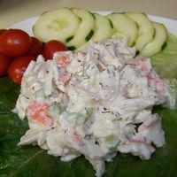 Creamy Crab Salad