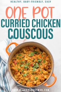 This easy, 30 minute curried couscous is the perfect busy weeknight meal made with simple pantry ingredients