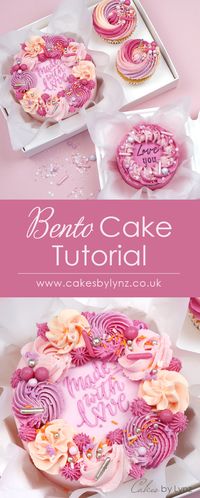 Making Bento Cakes - Tutorial - Cakes by Lynz