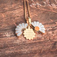 God is Within Her - Daisy Locket – faithbraceletco