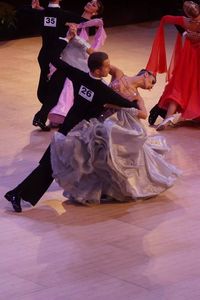 Waltz with dance sport number