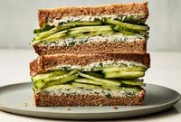 This creamy, crunchy cucumber sandwich recipe strikes a lovely balance between decadent and light. Make this healthy sandwich for your next lunch.