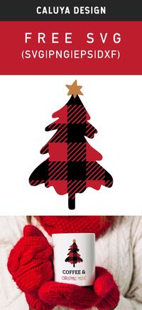 Free Plaid Christmas Tree SVG cut file, Printable vector clip art download. Free printable clip art. Compatible with Cameo Silhouette, Cricut explore and other major cutting machines. 100% for personal use, only $3 for commercial use. Perfect for DIY craft project with Cricut & Cameo Silhouette, card making, scrapbooking, making planner stickers, making vinyl decals, decorating t-shirts with HTV and more! Free Christmas SVG, free SVG, Christmas SVG for free, Free Holiday SVG, Christmas Tree SVG