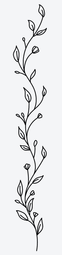 Growing Vines Semi-Permanent Tattoo. Lasts 1-2 weeks. Painless and easy to apply. Organic ink. Browse more or create your own.