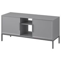 TULLSTORP TV unit, gray, 447/8x133/4x207/8" - IKEA