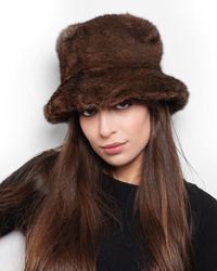 Made in Italy product  Entirely mink hat  One size fits all -- Made in Italy product  Entirely mink hat  One size fits all