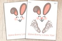 Easter Printable some-bunny Loves You - Etsy