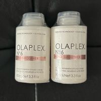 Two Bottles (Both New In Original Packaging) Olaplex No. 6 Bond Smoother Leave-In Anti-Frizz Styling, 3.3 Fl Oz Each Leave-In Styling Treatment Smooths, Conditions & Strengthens While Reducing Frizz Retails $30 Each; My Price For 2 Comes Out Cheaper Even When Including The Cost Of Shipping I Also Have Olaplex No 7 - If You Want To Have 1 Of The No7 And 1 Of The No6, Create A Bundle And Comment On It That You Want One Of Each Instead Of 2 Of The Same Olaplex Mystery With Purchase Or Your Choice O