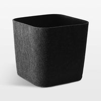 Sortjoy Original Carbon Sculpted Storage Bin + Reviews | Crate & Barrel