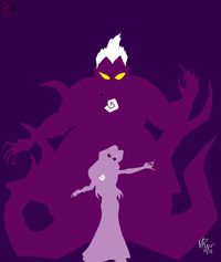 vpgraphics: Disney villain silhouettes by... - Creepy Kingdom