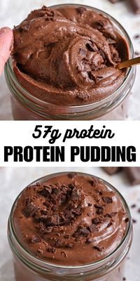 With over 57 g of protein, this pudding recipes makes the perfect snack or dessert for your fitness diet. Additionally, it is also low carb, gluten-free and vegan friendly. Making protein pudding at home is so quick and easy. Just mix all ingredients until smooth and serve with your favorite toppings. It comes together in less than 2 minutes, cleaning included.