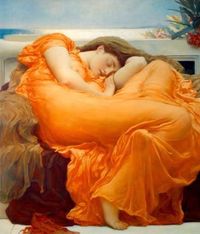 Flaming June by Frederick Leighton