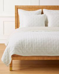 Sutter Velvet Quilt | Serena and Lily