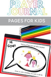 Our kid's prayer journal is perfect for helping children develop a deeper relationship with God. This journal includes a variety of printable pages that will help your child focus on gratitude and prayer. Each page has a meaningful prompt to encourage reflection and prayer, such as “What do I want to thank God for today?” or “Who or what do I pray for today?” With thoughtful and age-appropriate prompts, your child will learn to talk to and trust in God.