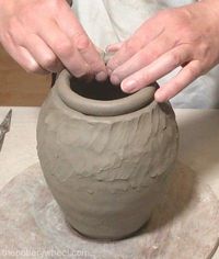 How to Make Smooth Coil Pots - With and Without a Template