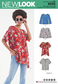 New Look Sewing Pattern Misses' Keyhole Shirt These Misses' blouses feature a keyhole design and offer sleeve and hem variations.  Pattern Co: New Look Date:  2018 Size: Misses' XS-XL Condition of Pattern:  Uncut in factory folds with instructions included. Condition of Envelope: Good with light all-over wear. 📦 We normally ship within 1-2 business days after purchase via USPS First Class.  For faster delivery service, please choose USPS Priority Mail.   We also offer Shipping Insurance that covers lost or damaged mail, here:  https://www.etsy.com/listing/730879768/shipping-insurance-available-for?ref=shop_home_active_1&frs=1 Please make sure your Shipping Address is current prior to checkout.  Any returned packages will be relisted for re-purchase and we refund for the price of the item