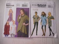 PATTERNS ARE SOLD SEPARATELY. Women's Flowing Tunic Tops Patterns - envelopes have light storage wear. Patterns are in great condition, uncut with factory folds. From a smoke and pet free sewing room. We ship the next business day. We do not accept returns on sewing patterns. Butterick 5564: Tunic with scoop neckline, draped sleeves with pleats. Easy to sew. Sizes 14-22 in one envelope. Butterick 5954: Tunic with cowl or rounded neckline. Various sleeve lengths. Top front with or without wrap st