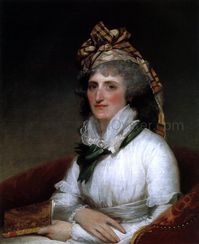 Mary Willing Clymer by Gilbert Stuart - Hand Painted Oil Painting