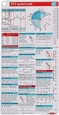 ECG Pocketcard: Bbp: 9781591034896: Books - Amazon.ca