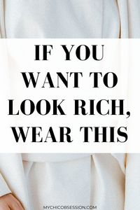 Want to dress to impress? Then you need these outfit formulas that are guaranteed to make you look more expensive!