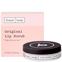 Treat your pout to Frank Body Lip Scrub. Infused with Raw Sugar, Coffee and ethically-sourced Beeswax, the scrub gently buffs away chapped, flaky lips to reveal a super soft, smooth appearance. Perfect for pre-lipstick, you can expect a plump, kissable pout that looks full and defined.  Cruelty free.  Made in Australia.