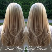 awesome Multidimensional blonde with long layers Meaghan L...