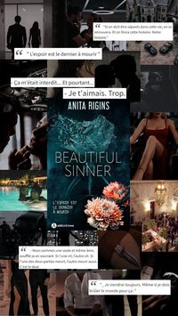 Aesthetic du livre : Beautiful Sinner d'Anita Rigins