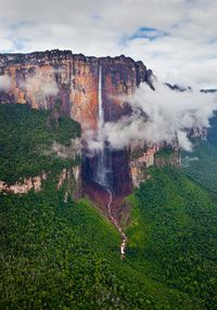 Done. El Salto Angel -- The highest water falls in the world