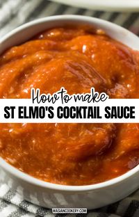 St Elmo's Cocktail Sauce Recipe - Wasian Cookery