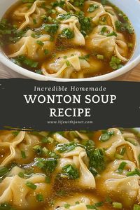 Homemade Wonton Soup