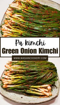 Green Onion Kimchi, also known as “Pa Kimchi” in Korean, is a savory and tangy side dish made with fresh green onions. This variation of kimchi offers a distinct flavor and texture compared to the more common cabbage kimchi. In this dish, green onions are brined, coated in a flavorful paste, and left to ferment, […]