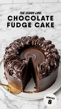 Easy Chocolate Fudge Cake