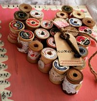 Dishfunctional Designs: Upcycled: New Ways With Old Wooden Thread Spools