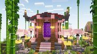 Minecraft Cherry Blossom Portal Tutorial