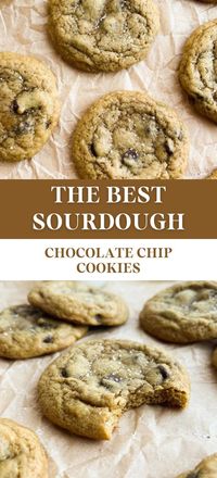 Soft, chewy, sweet and slightly tangy —these really are the best sourdough chocolate chip cookies. This simple recipe can be made using either sourdough discard or active sourdough starter. With bits of chocolate in every bite and the added benefit of long-fermented grains, they are sure to be a crowd pleaser.