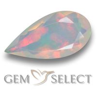 Opal is the birthstone for October. GemSelect features this natural untreated Opal from Australia. This  Opal weighs 1.2ct and measures 13.2 x 6.7mm in size. More Pear Facet Opal is available on gemselect.com  #birthstones #healing #jewelrystone #loosegemstones #buygems #gemstonelover #naturalgemstone #coloredgemstones #gemstones #gem #gems #gemselect #sale #shopping #gemshopping #octoberbirthstones #naturalopal #opal #opal #peargem #peargems #gem #