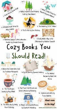 There’s nothing better than snuggling up with a book you can’t put down. Thanks to BookTok, cozy books are rising in popularity! As your resident Pisces, I’ve always been a fan. These book recommendations will make you feel warm and fuzzy inside! 💐