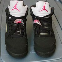 Check out this listing I just found on Poshmark: Air Jordan 5 retro OG BG, blk gray red size 7y. #shopmycloset #poshmark #shopping #style #pinitforlater #Jordan #Other