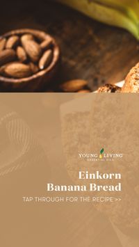 Yum! 🍌 We've got the best-ever banana bread recipe! ⁣ This recipe calls for einkorn flour, an ancient grain that’s packed with more nutrients and less gluten than modern wheat. Its sweet flavor and silky texture will make your recipes even better! 😋⁣ What favorite baking recipe are you excited to try with einkorn flour?⁣ #baking #ancientgrain #healthyfood #bananabread #delicious #einkornwheat #einkornflour