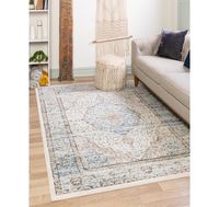 Blue 4' x 6' Nyla Rug