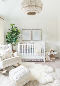 Gender Neutral Nursery Design - Pefect for Boys & Girls! | Kelley Nan