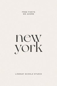 Discover the essence of New York City's typography in our curated selection of free fonts, inspired by the iconic urban landscape. From classic American script to bold sans-serif, our favorite fonts evoke the energy and elegance of the Big Apple.. #Fonts #Alphabet #free 