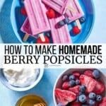 Healthy Homemade Popsicles | The Mediterranean Dish