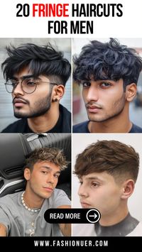 Upgrade your look with fringe haircuts for men that steal the spotlight. Embrace trendy men’s hairstyles crafted for modern charm. Turn heads with party hairstyles for men that exude confidence. Opt for modern fringe cuts to match your unique style. Explore men’s haircut ideas designed for bold statements.