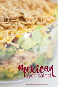 Easy Mexican Layer Salad