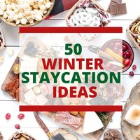 Sometimes all you want to do when you get time off is to stay home.  Most people want to spend their summers at home, but a winter staycation might